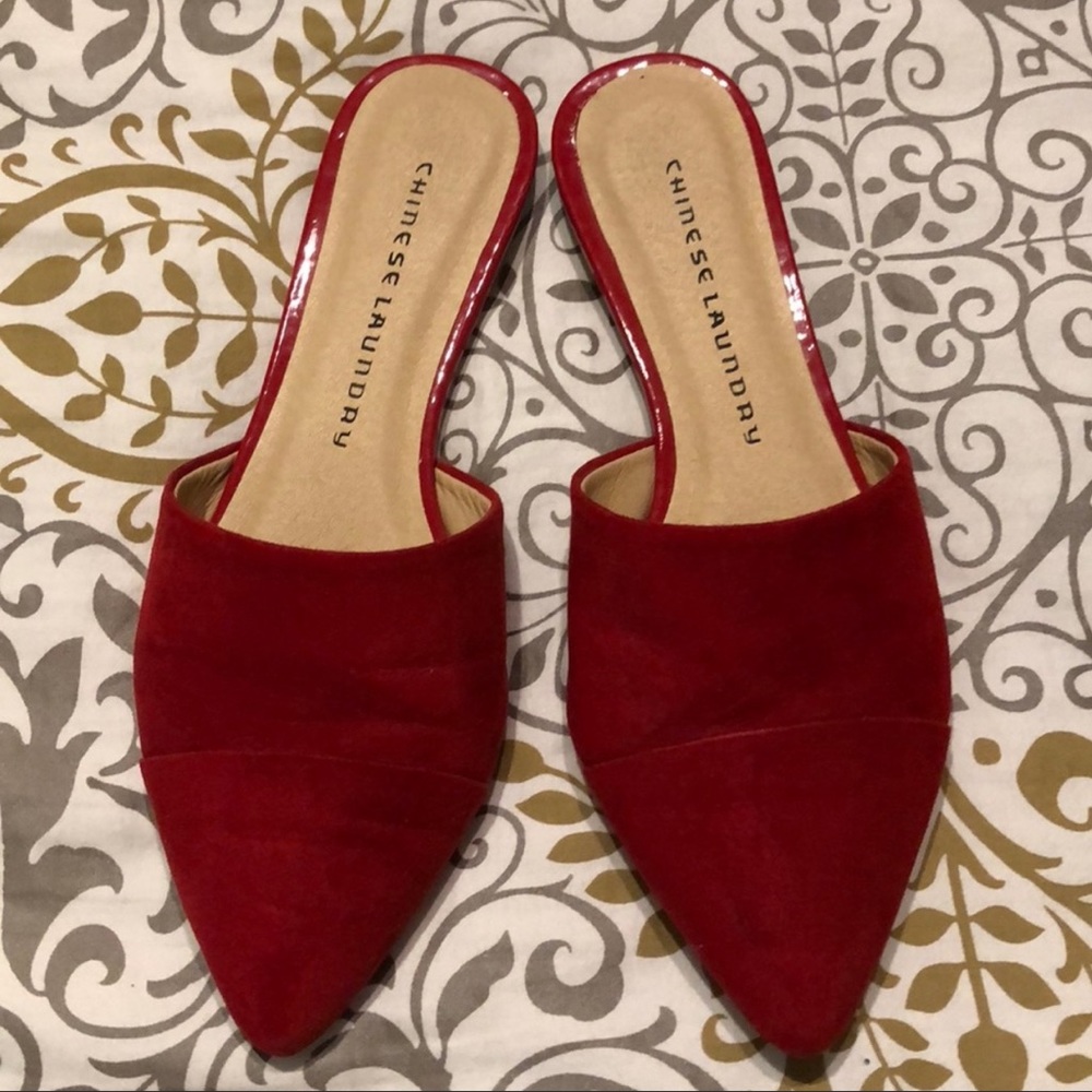 Chinese Laundry Red Mule